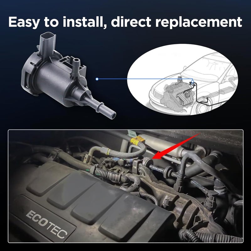AIKEN Vapor Canister Purge Valve EVAP Purge Solenoid for Dodge Grand Caravan Journey 2008-2020, Jeep Compass Patriot 2008-2017, Chrysler Town & Country 2008-2016 P/N 4891741AA. - Image 4